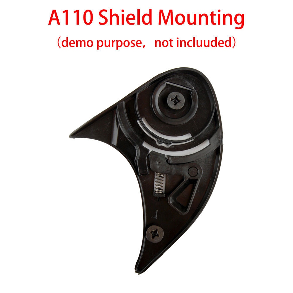 1Storm Motorcycle Full Face Helmet Visor Shield for Brand 1Storm Helmet: Model HJM, A110