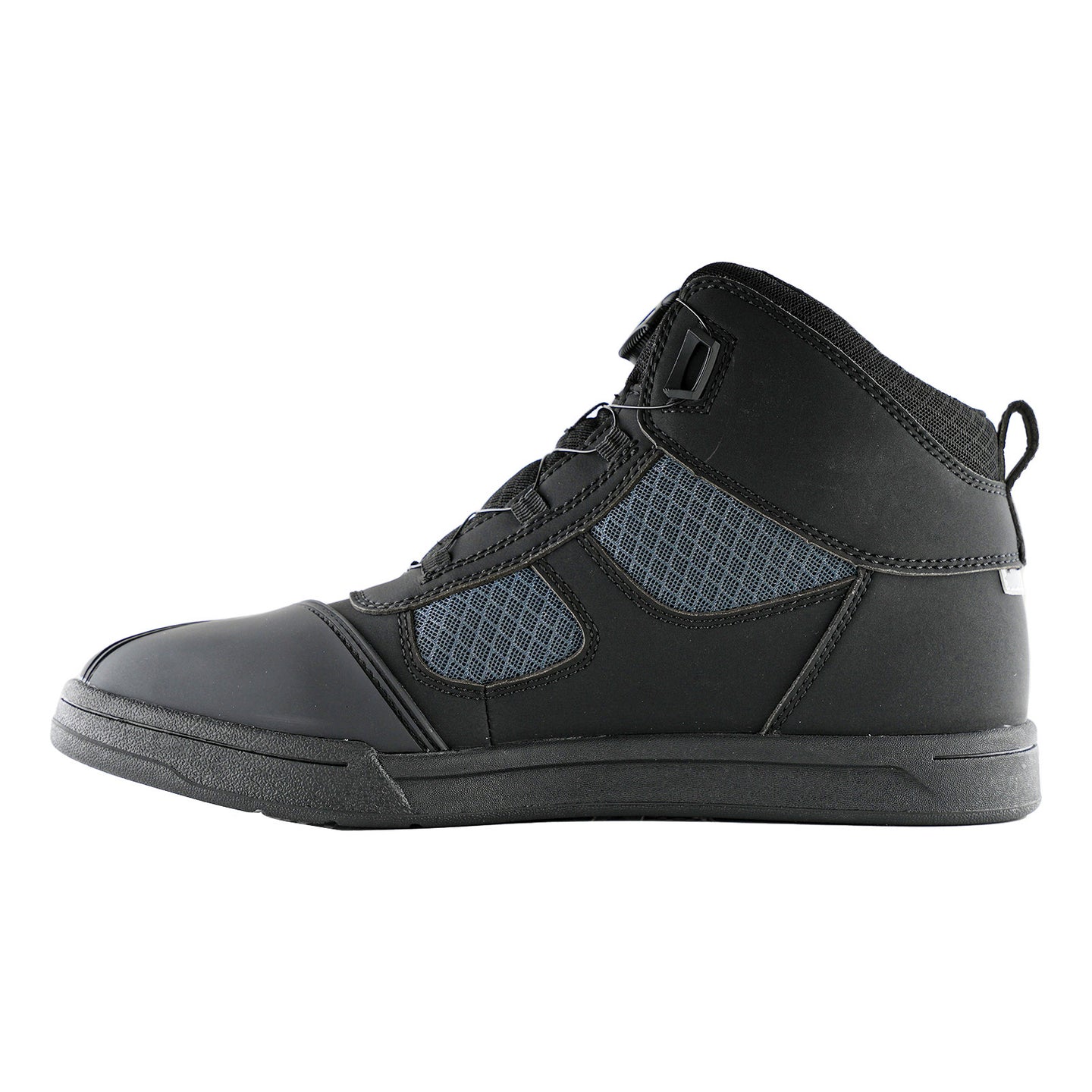 1Storm Men & Women Motorcycle Boots Micro Fiber Leather Street bike Casual Anti-Slip + Extra Gear Shift Boots Protector BT-HW-009