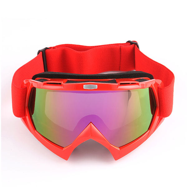 1Storm Youth Kids Motocross Helmet BMX MX Bike Helmet Teenager Racing Style Youth_HF801 + Goggles + Skeleton Glove Bundle