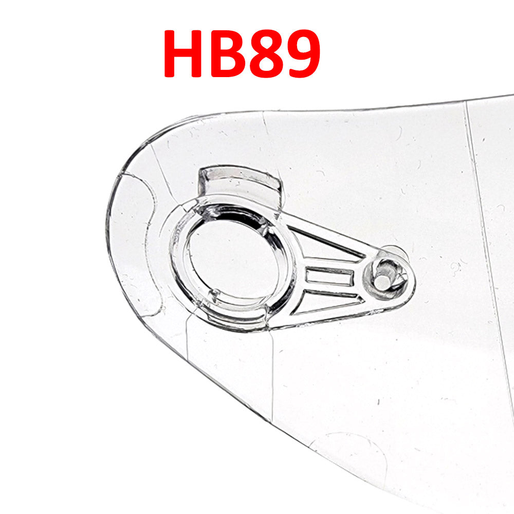 1Storm Motorcycle Modular Flip up Dual Visor Full Face Helmet Shield: HB89 only