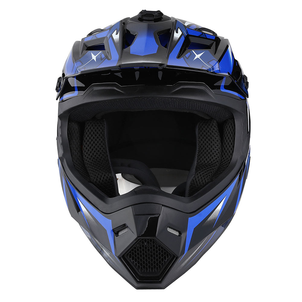 1Storm Youth Kids Motocross Helmet BMX MX Bike Helmet Youth_HF801 Teenager Racing Style