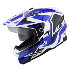1Storm Youth Kids Dual Sport Dual Visor Motorcycle Motocross Off Road Full Face Helmet Youth_HF802
