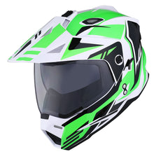 1Storm Youth Kids Dual Sport Dual Visor Motorcycle Motocross Off Road Full Face Helmet Youth_HF802