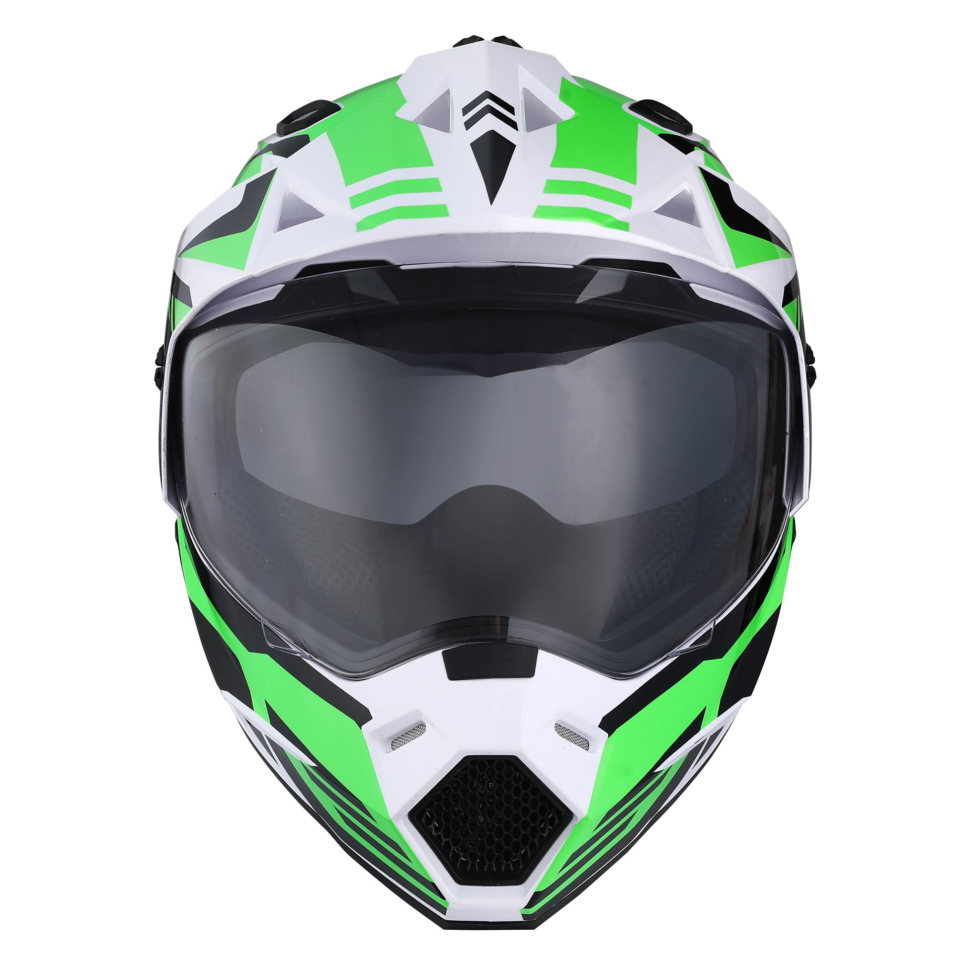 1Storm Youth Kids Dual Sport Dual Visor Motorcycle Motocross Off Road Full Face Helmet Youth_HF802