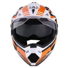1Storm Youth Kids Dual Sport Dual Visor Motorcycle Motocross Off Road Full Face Helmet Youth_HF802