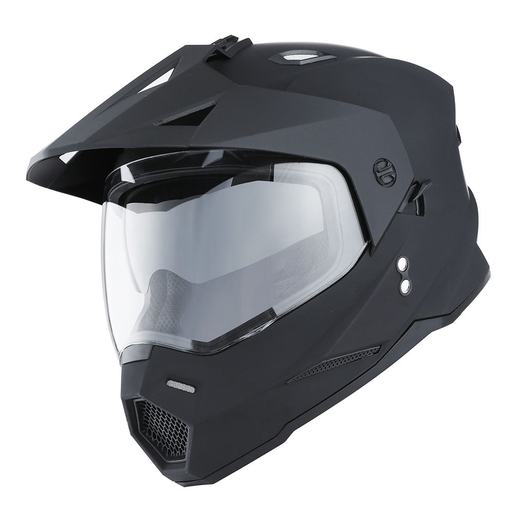 1Storm Youth Kids Dual Sport Dual Visor Motorcycle Motocross Off Road Full Face Helmet Youth_HF802