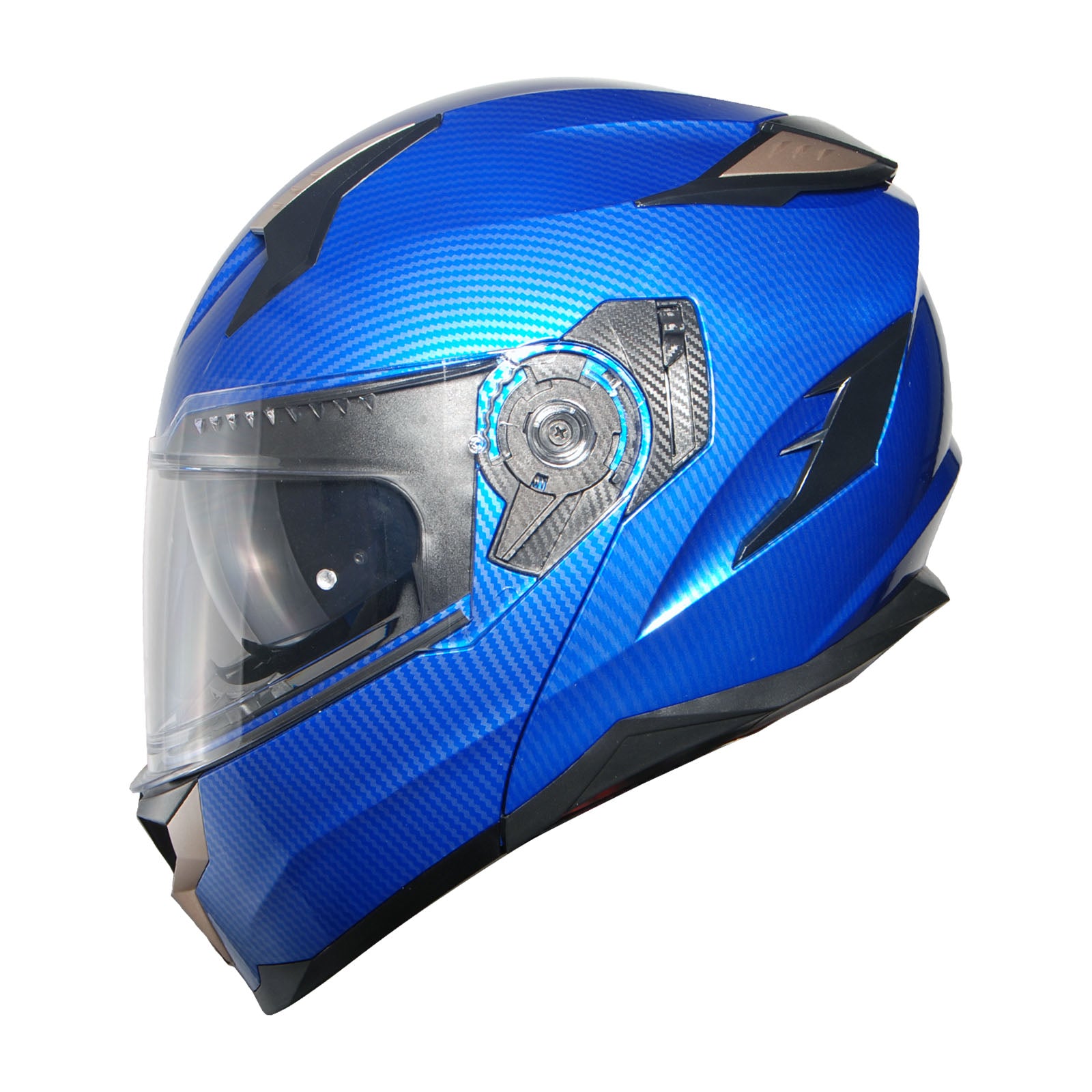 1Storm Motorcycle Modular Full Face Helmet Flip up Dual Visor Anti Fog Pinlock:  JHA119