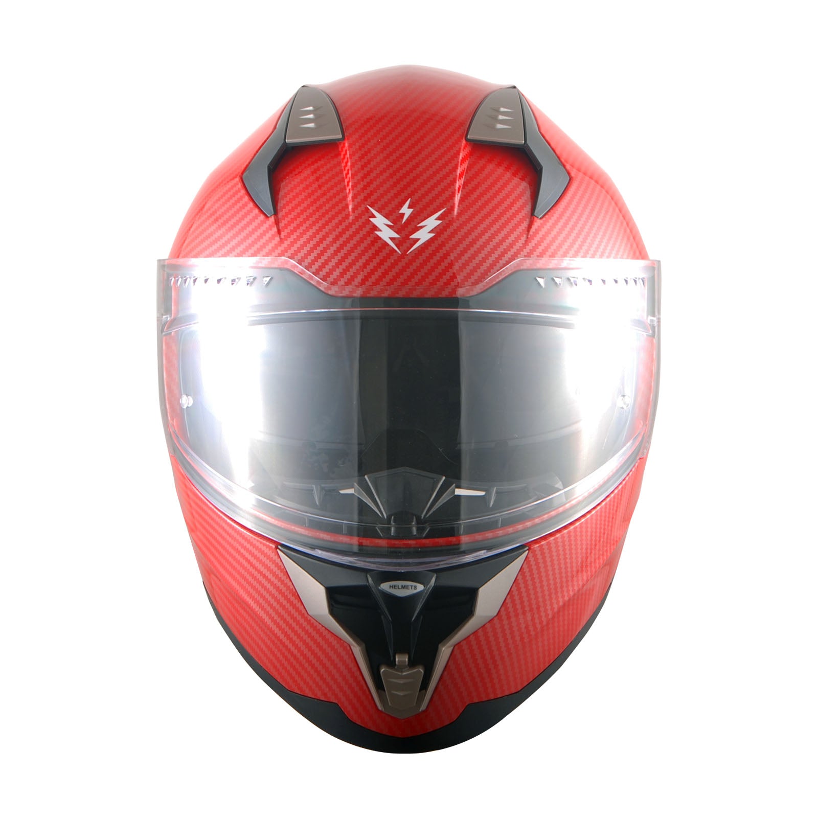 1Storm Motorcycle Modular Full Face Helmet Flip up Dual Visor Anti Fog Pinlock:  JHA119