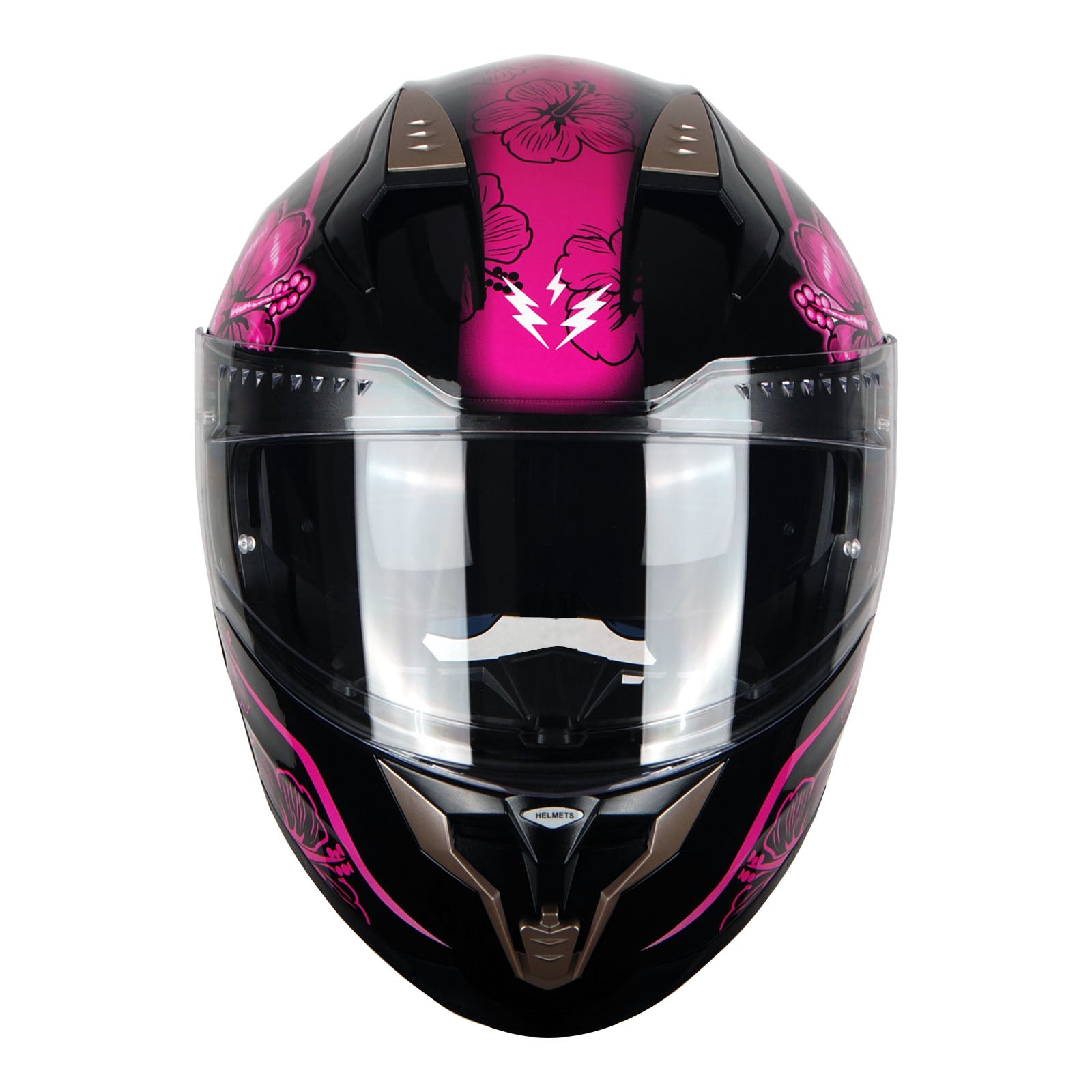 1Storm Motorcycle Modular Full Face Helmet Flip up Dual Visor Anti Fog Pinlock:  JHA119