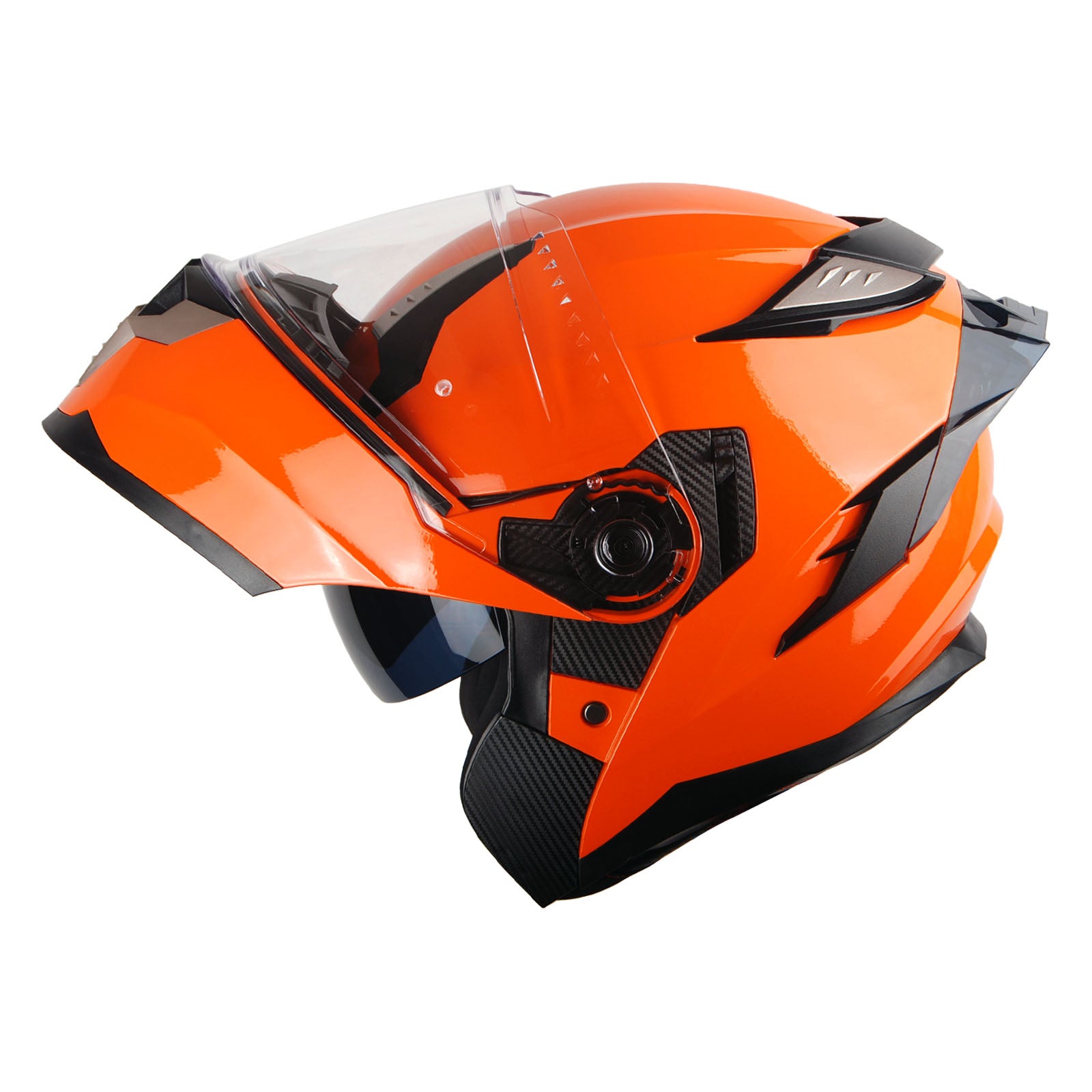 1Storm Motorcycle Modular Full Face Helmet Flip up Dual Visor Anti Fog Pinlock:  JHA119