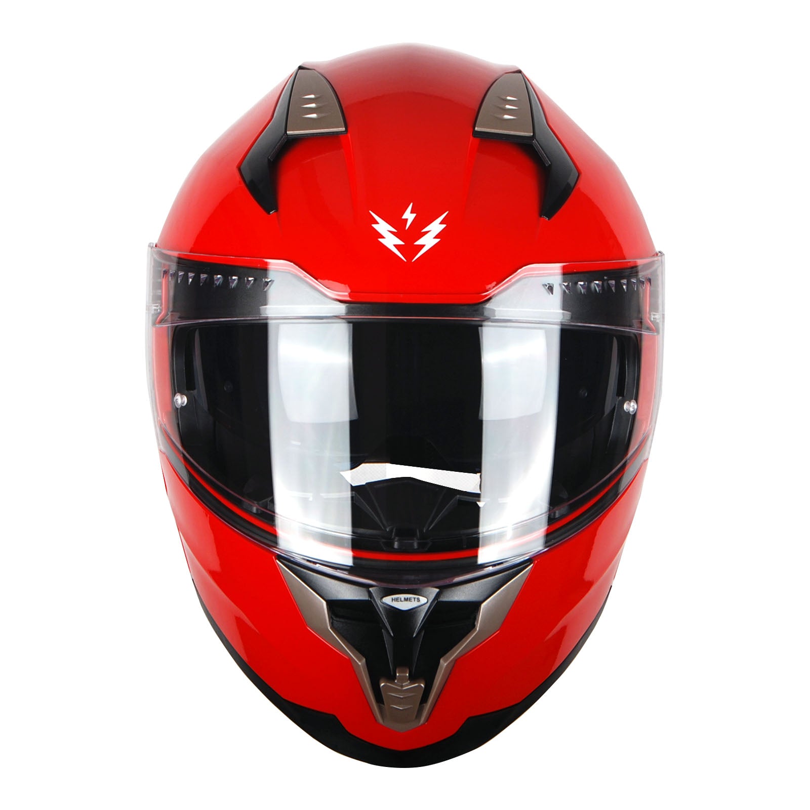 1Storm Motorcycle Modular Full Face Helmet Flip up Dual Visor Anti Fog Pinlock:  JHA119