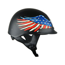 1Storm Motorcycle Half Face Helmet Mopeds Scooter Pilot with retratable Inner Smoked Visor: HKY205V