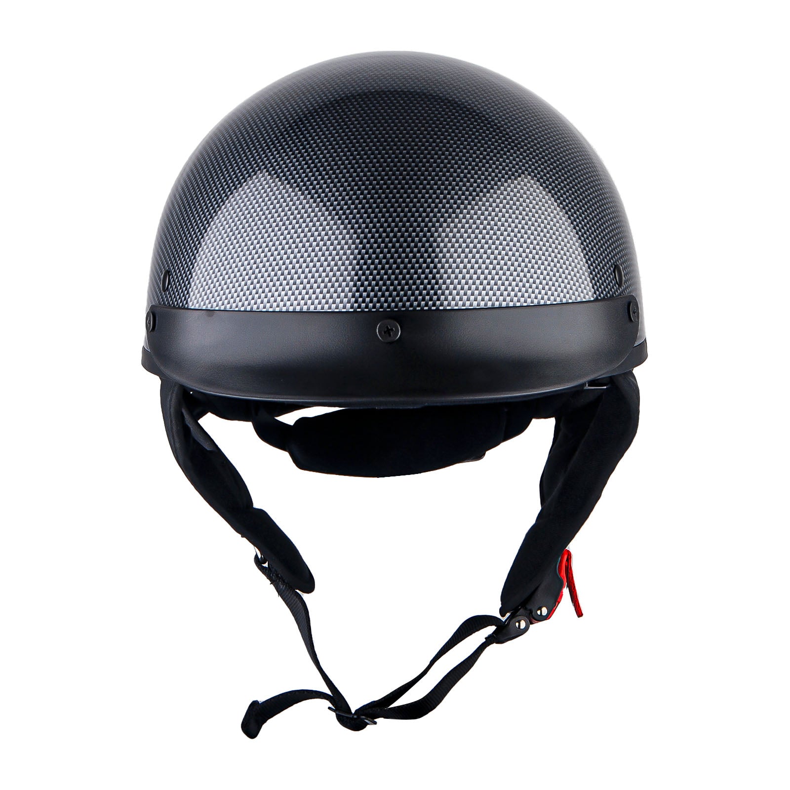 1Storm Motorcycle Half Face Helmet Mopeds Scooter Pilot with retratable Inner Smoked Visor: HKY205V
