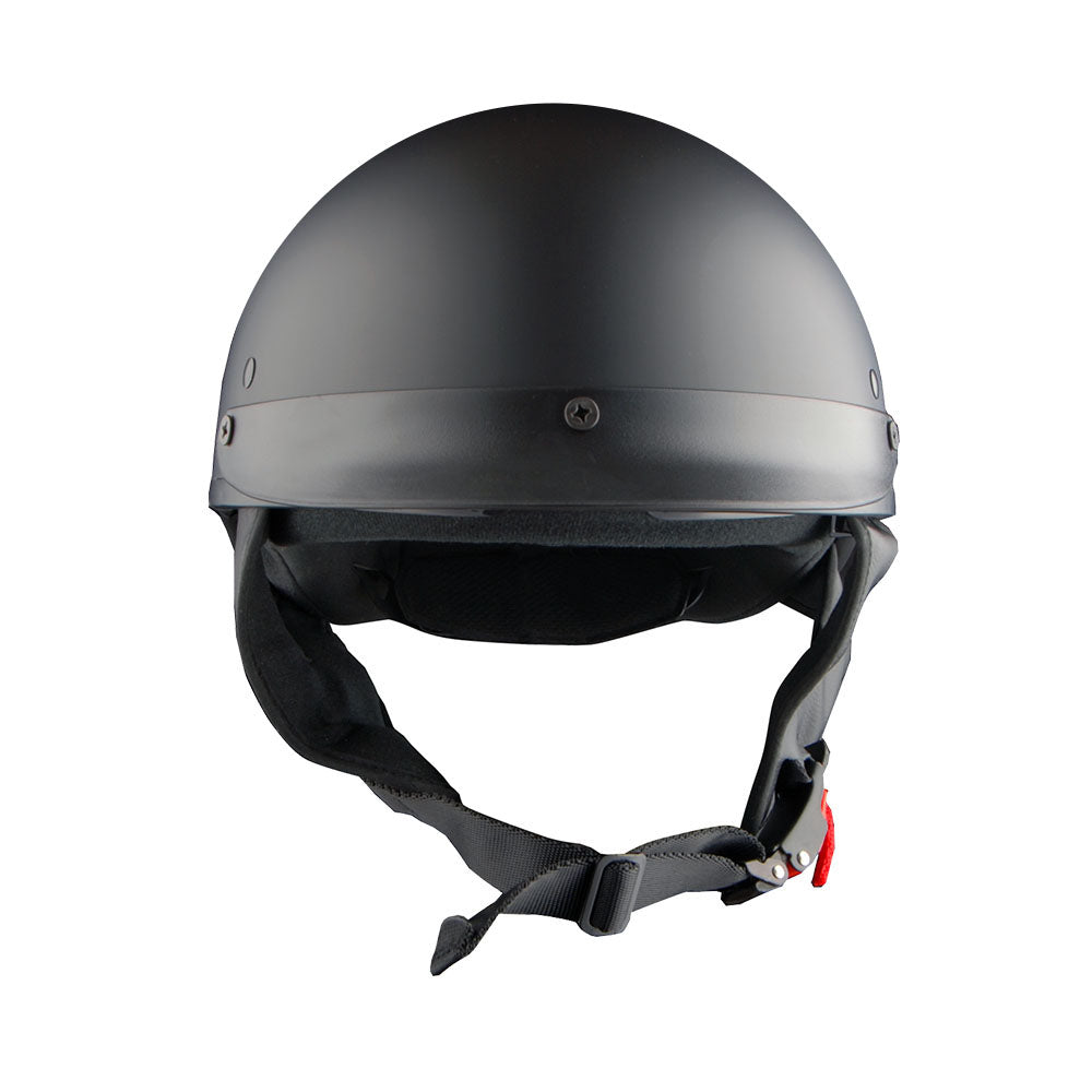 1Storm Motorcycle Half Face Helmet Mopeds Scooter Pilot with retratable Inner Smoked Visor: HKY205V