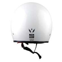 1Storm Motorcycle Open Face Helmet Mopeds Scooter Pilot Half Face Helmet with Detachable Clear Shield: HKY207Clear