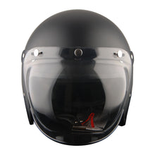 1Storm Motorcycle Open Face Helmet Mopeds Scooter Pilot Half Face Helmet with Detachable Clear Shield: HKY207Clear