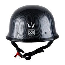 1Storm Novelty Motorcycle Helmet Half Face German Style DOT Approved: HKY602