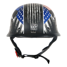 1Storm Novelty Motorcycle Helmet Half Face German Style DOT Approved: HKY602