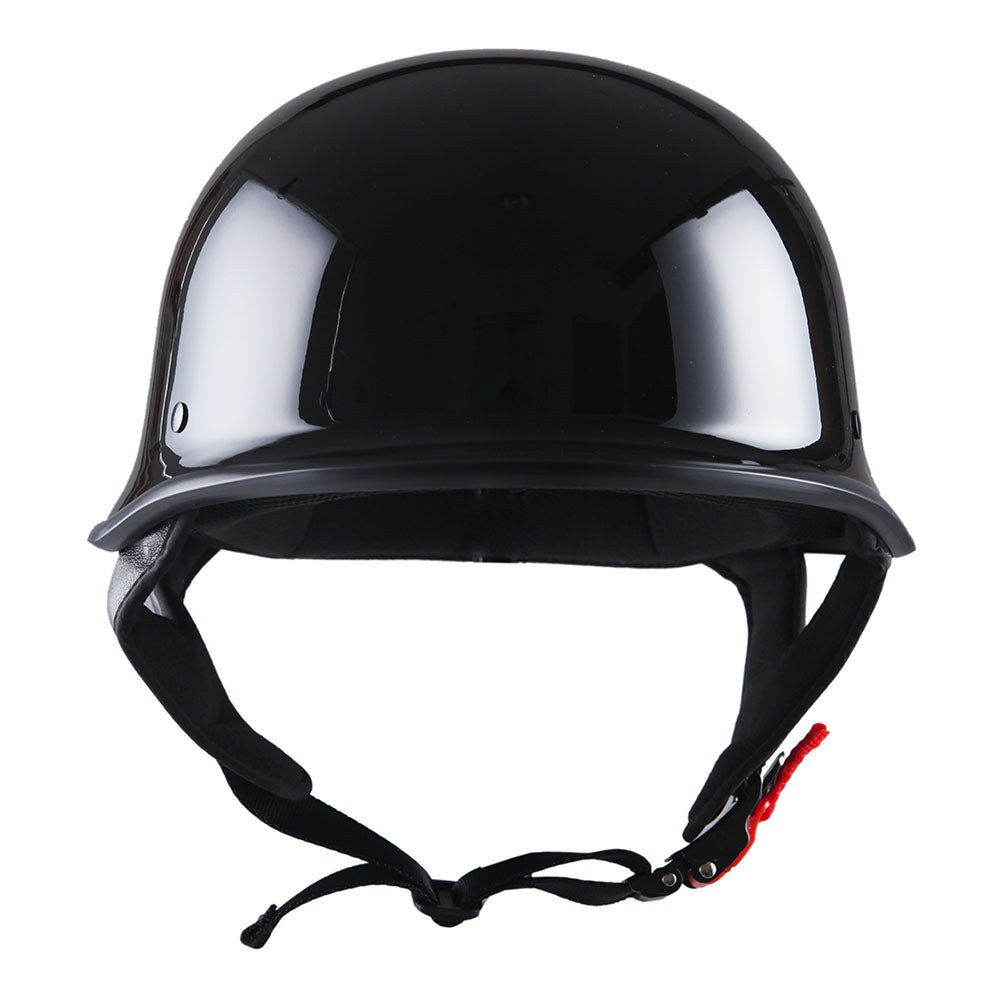1Storm Novelty Motorcycle Helmet Half Face German Style DOT Approved: HKY602