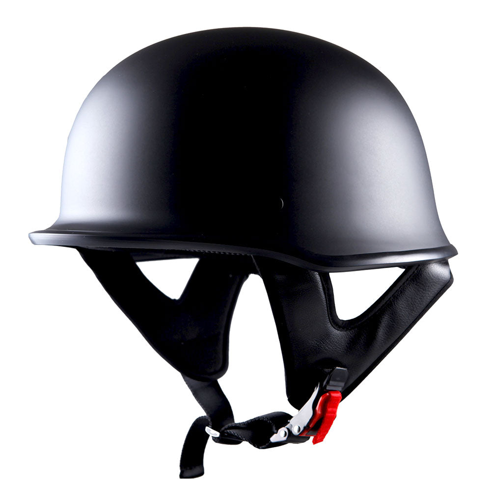 1Storm Novelty Motorcycle Helmet Half Face German Style DOT Approved: HKY602