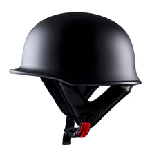 1Storm Novelty Motorcycle Helmet Half Face German Style DOT Approved: HKY602