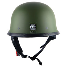 1Storm Novelty Motorcycle Helmet Half Face German Style DOT Approved: HKY602
