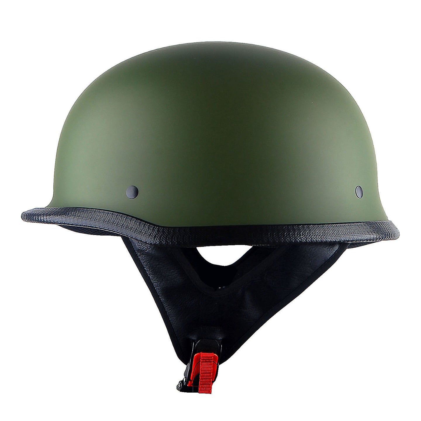 1Storm Novelty Motorcycle Helmet Half Face German Style DOT Approved: HKY602