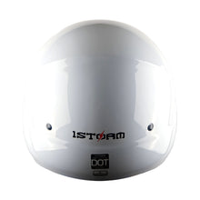 1Storm Motorcycle Full Face Helmet Open Face Helmet with Smoked Shield (Detachable Visor & Face Mask): HKY881S-E