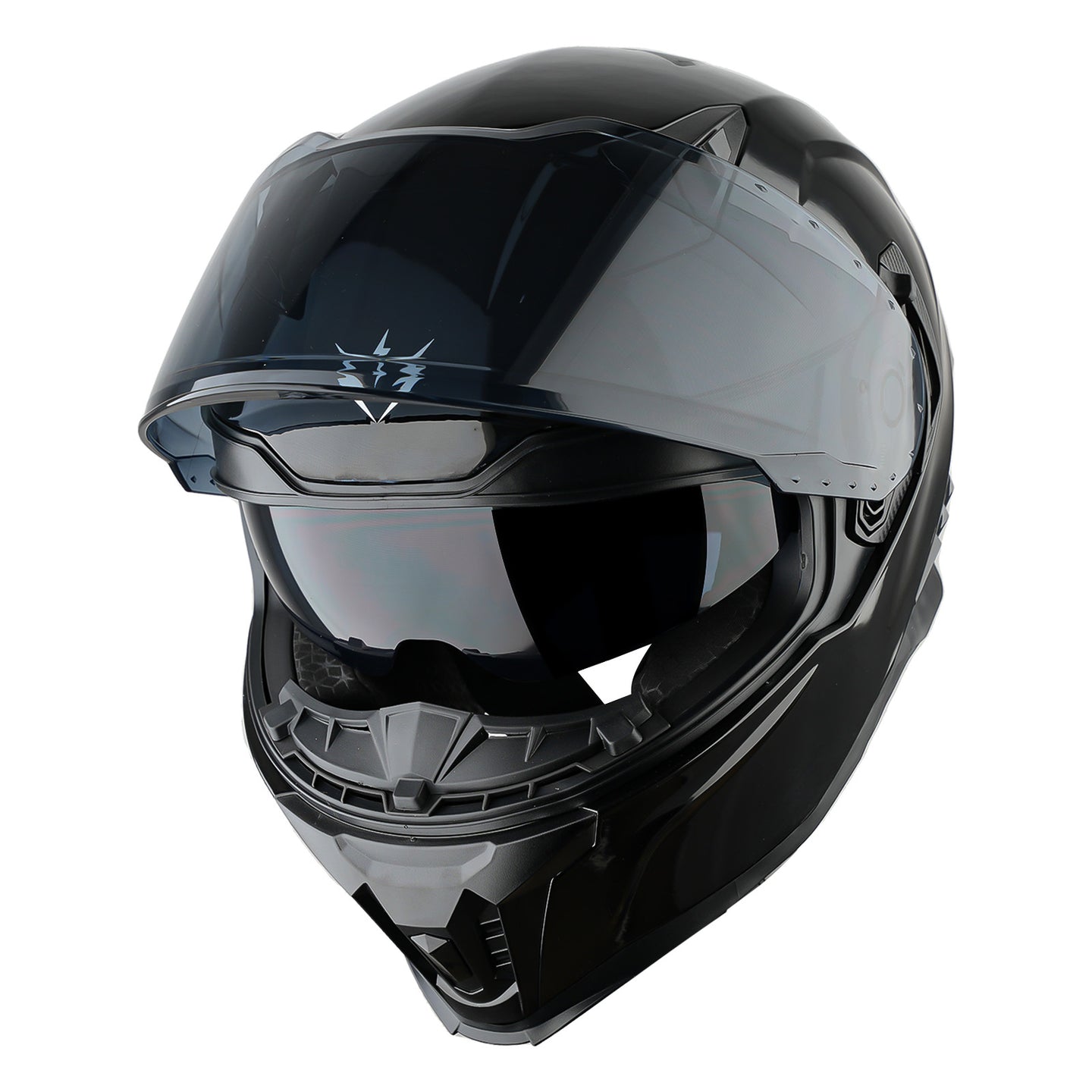 1Storm Motorcycle Full Face Helmet for Adults Men and Women Street Bike Racing Helmet DOT Approved with one Extra Clear Shield: KT828