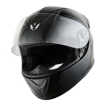 1Storm Motorcycle Youth Kids Street Dirt Bike ATV BMX MX Go Cart Karting Full Face Helmet with LED Tail Light: LED-B15