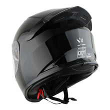 1Storm Motorcycle Youth Kids Street Dirt Bike ATV BMX MX Go Cart Karting Full Face Helmet with LED Tail Light: LED-B15