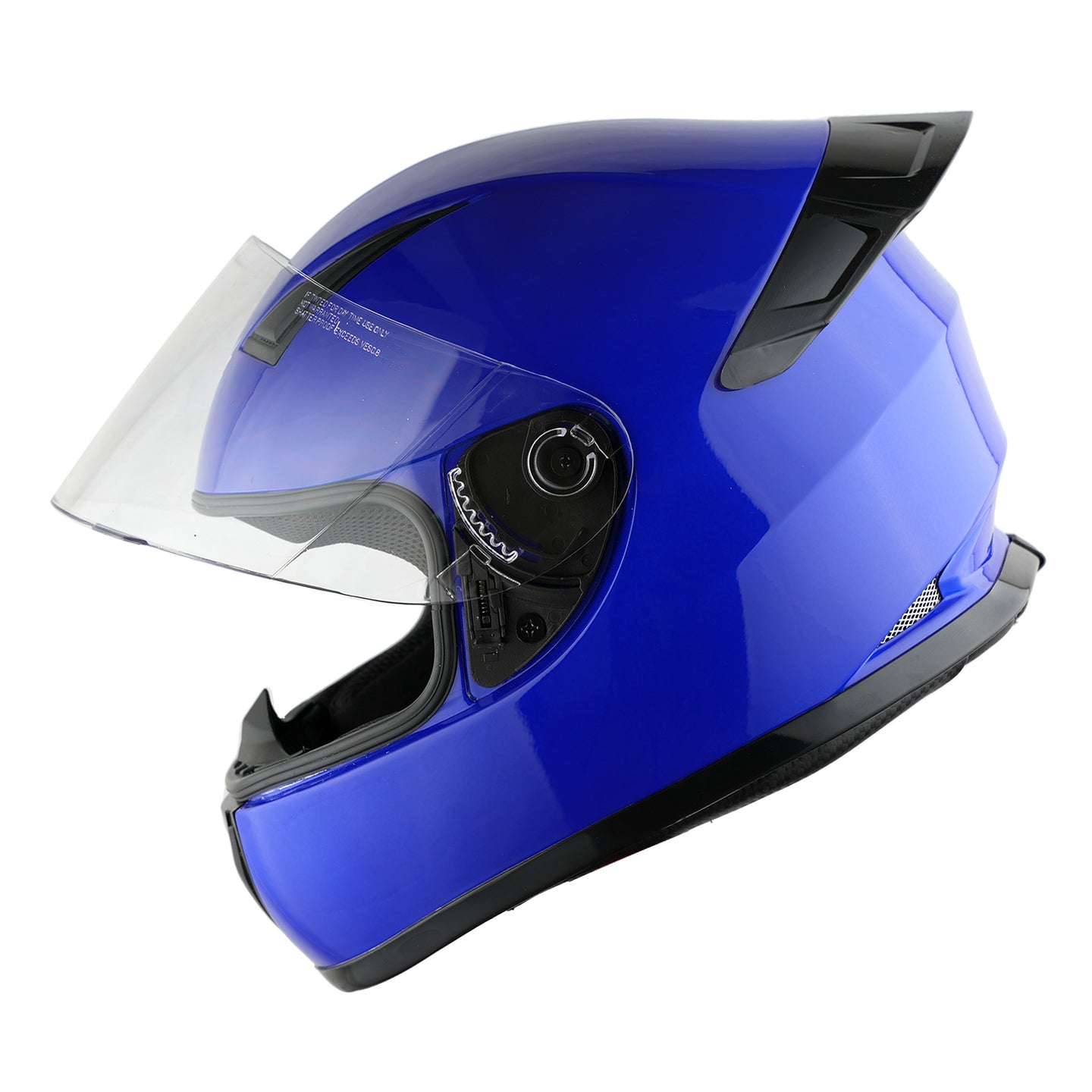 1Storm Motorcycle Youth Kids Street Dirt Bike ATV BMX MX Go Cart Karting Full Face Helmet with LED Tail Light: LED-B15