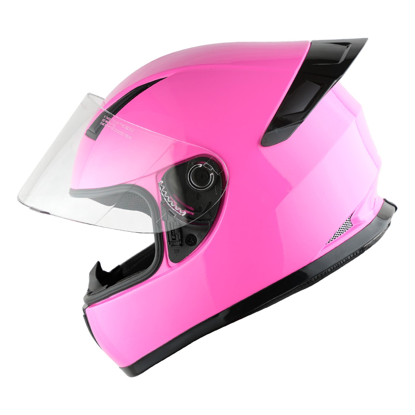 1Storm Motorcycle Youth Kids Street Dirt Bike ATV BMX MX Go Cart Karting Full Face Helmet with LED Tail Light: LED-B15