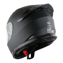 1Storm Motorcycle Youth Kids Street Dirt Bike ATV BMX MX Go Cart Karting Full Face Helmet with LED Tail Light: LED-B15