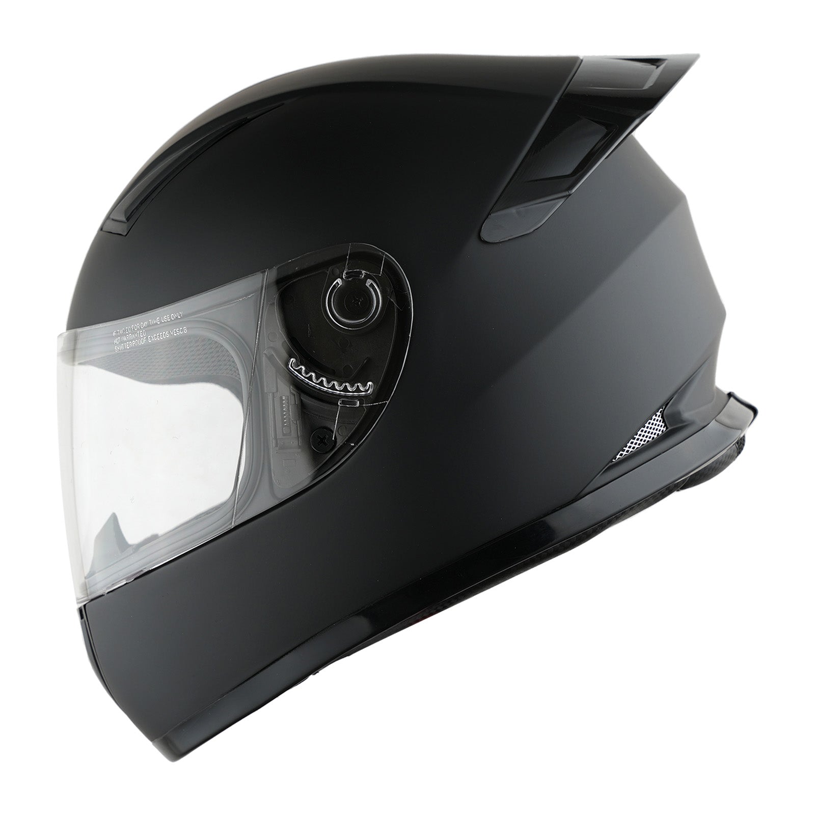 1Storm Motorcycle Youth Kids Street Dirt Bike ATV BMX MX Go Cart Karting Full Face Helmet with LED Tail Light: LED-B15