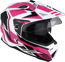 1Storm Youth Kids Dual Sport Dual Visor Motorcycle Motocross Off Road Full Face Helmet Youth_HF802