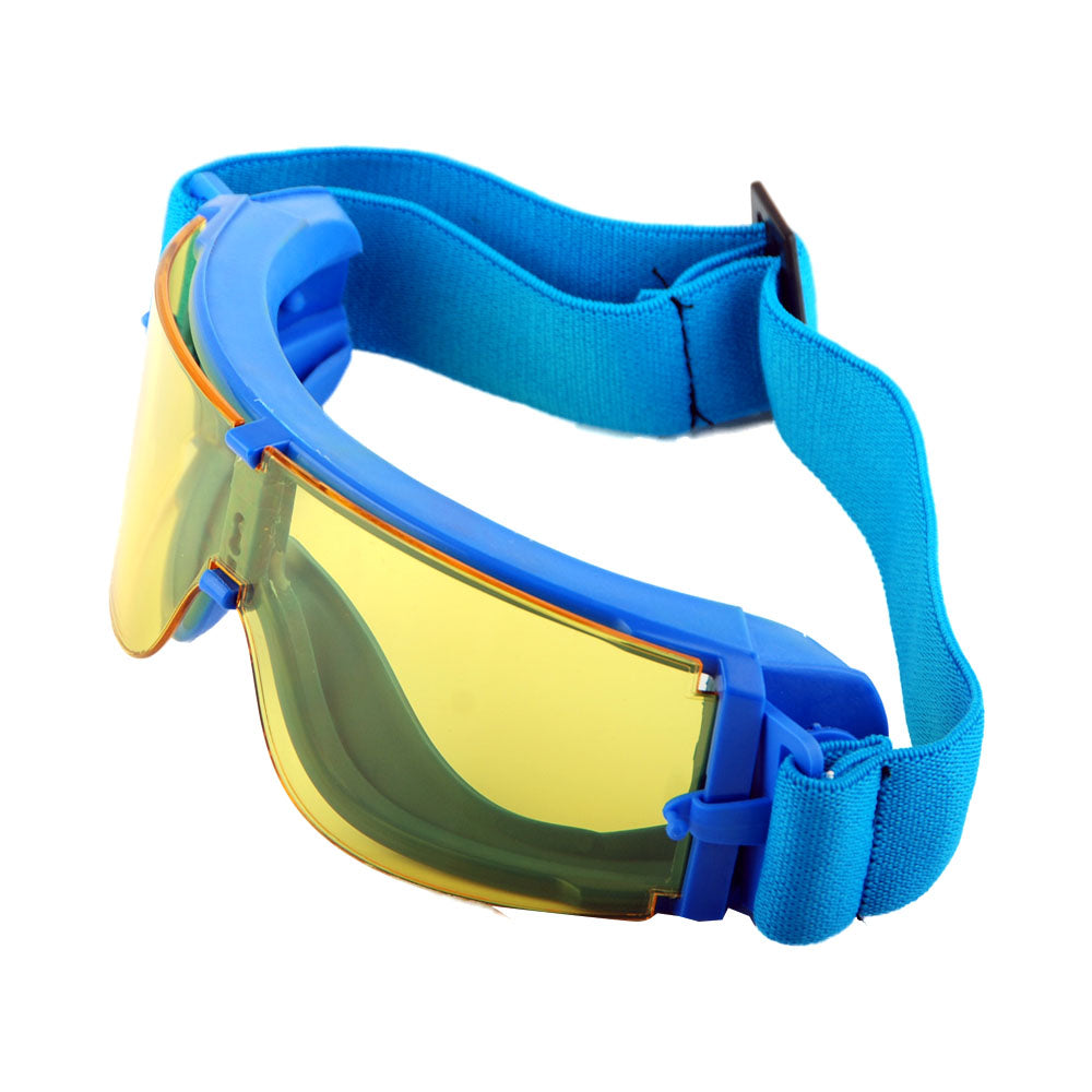 Motorcycle Goggles Scooter Mopeds Half Helmet Vintage Vespa Pilot Aviator Style + One Extra Black Lens and One Extra Yellow Lens, GK_X008