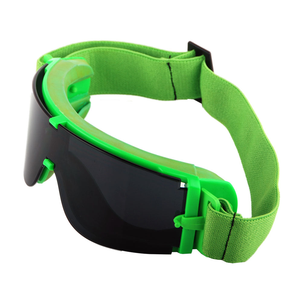 Motorcycle Goggles Scooter Mopeds Half Helmet Vintage Vespa Pilot Aviator Style + One Extra Black Lens and One Extra Yellow Lens, GK_X008