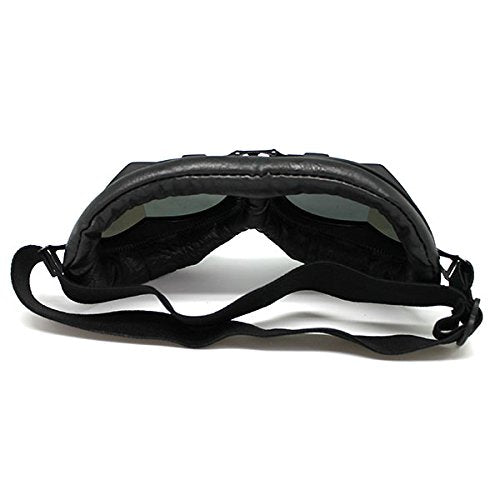 Motorcycle Goggles Scooter Mopeds Half Helmet Vintage Vespa Pilot Aviator Style: GK_T008