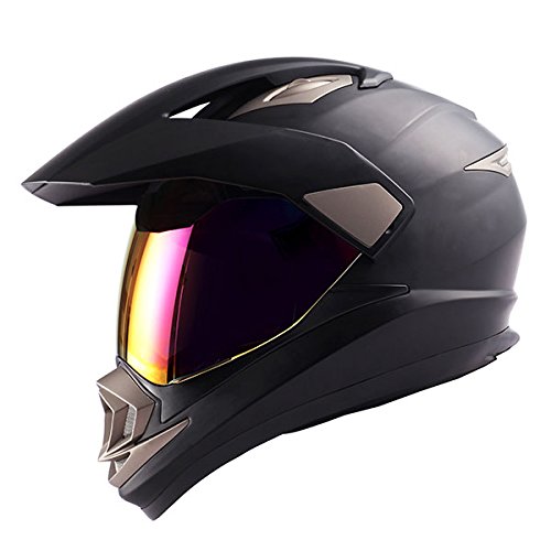 1Storm Dual Sport Helmet Motorcycle Full Face Motocross Off Road Bike: HGXP14A