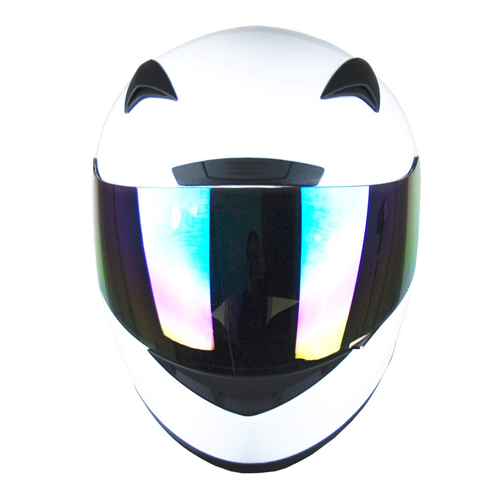 1STORM MOTORCYCLE BIKE FULL FACE HELMET BOOSTER: HG335ABS