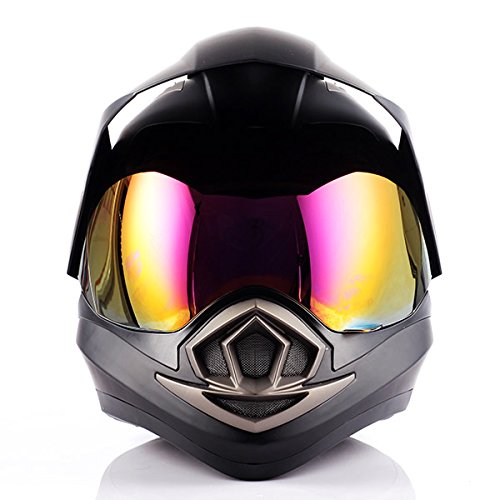1Storm Dual Sport Helmet Motorcycle Full Face Motocross Off Road Bike: HGXP14A