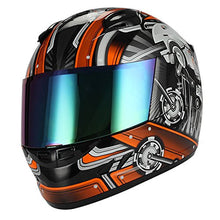 1STORM MOTORCYCLE BIKE FULL FACE CLOSE OUT HELMET MECHANIC: HJDJ11CLS