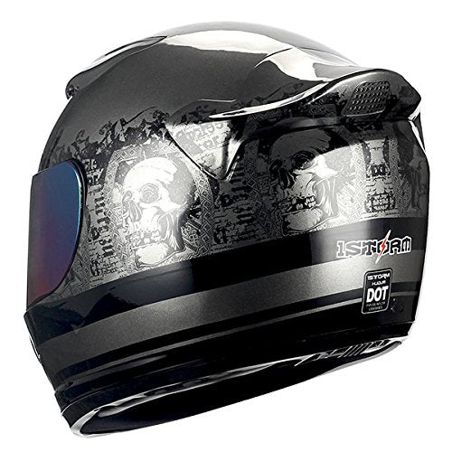 1STORM MOTORCYCLE FULL FACE HELMET MECHANIC: HJDJ11