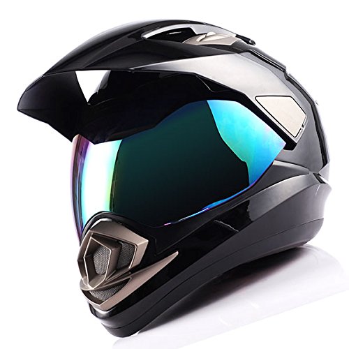 1Storm Dual Sport Helmet Motorcycle Full Face Motocross Off Road Bike: HGXP14A