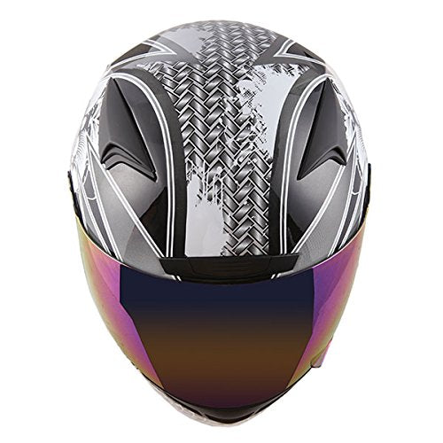 1STORM MOTORCYCLE FULL FACE HELMET BIKE BOOSTER HG335CLS