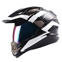 1Storm Dual Sport Helmet Motorcycle Full Face Motocross Off Road Bike: HGXP14A