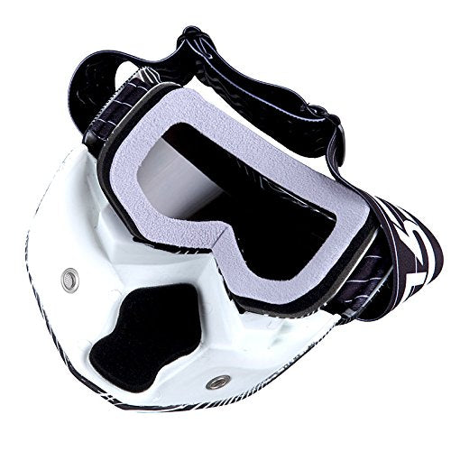 Motorcycle Goggles Mask, Detachable for Motocross Helmet Goggles use, Tactical Airsoft Goggles Mask: GK_T815-25