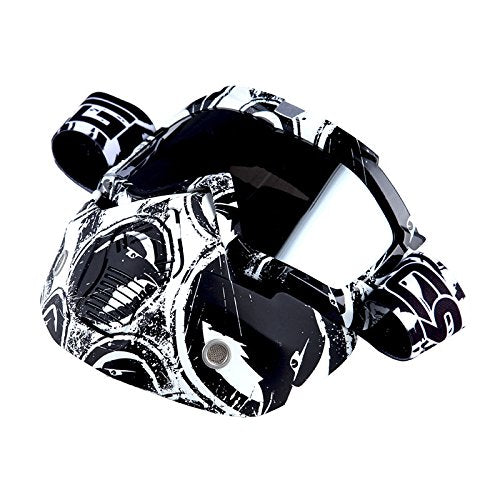 Motorcycle Goggles Mask, Detachable for Motocross Helmet Goggles use, Tactical Airsoft Goggles Mask: GK_T815-25