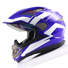 1Storm Dual Sport Helmet Motorcycle Full Face Motocross Off Road Bike: HGXP14A